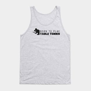 Born to Play Tennis Tank Top